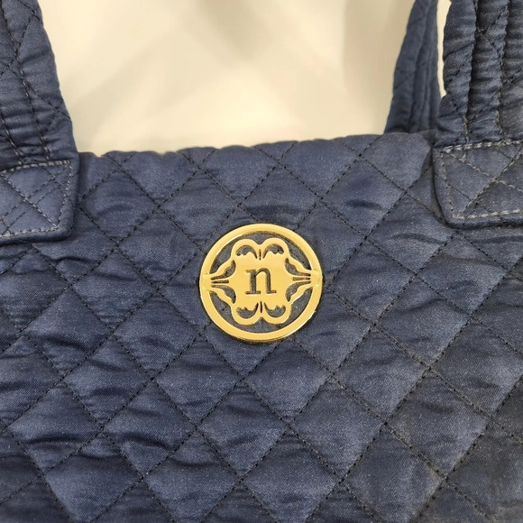Nanette Lepore Nylon Tote Navy - Picture 8 of 13